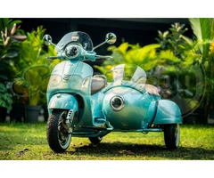 Sidecar Kit for Vespa GTS Handcrafted by Scooter99