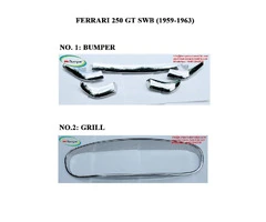 Ferrari 250 GT SWB (1959 to 1963) bumper and grill frame classic car