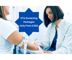 STIs Screening Packages Start Only from £250 at Our Clinic