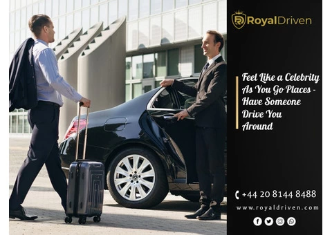 Feel Like a Celebrity As You Go Places - Have Someone Drive You Around