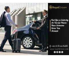 Feel Like a Celebrity As You Go Places - Have Someone Drive You Around