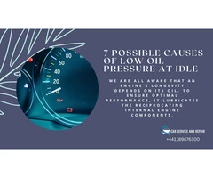 7 Possible Causes of Low Oil Pressure at Idle