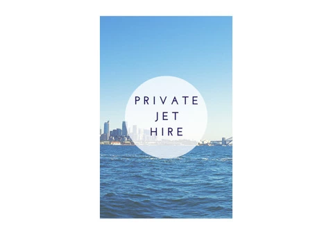 Private Jet hire