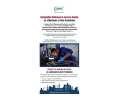 Immigration Pathways to move to Canada as a Mechanic or Auto Technician