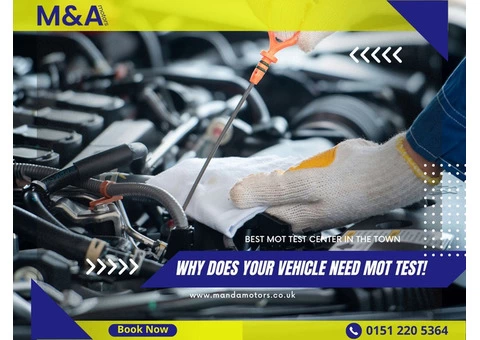 What Do I Need To Take To My MOT Test? - M and A Motors