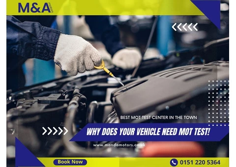 What Do I Need To Take To My MOT Test? - M and A Motors - 2/2