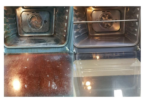 Professional oven cleaning service