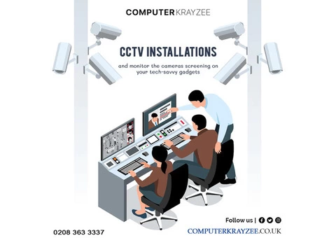 Best CCTV Installation Service in Enfield - Computer Krayzee