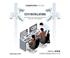 Best CCTV Installation Service in Enfield - Computer Krayzee