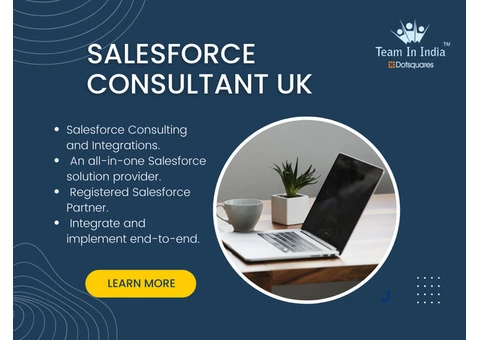 Get in touch with one of our Salesforce developers