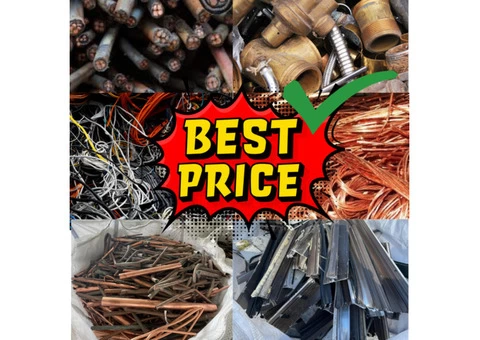 Free scrap metal collection | 0776 363-04 04 | Top Price Paid | Copper, Brass, Cables, Lead etc