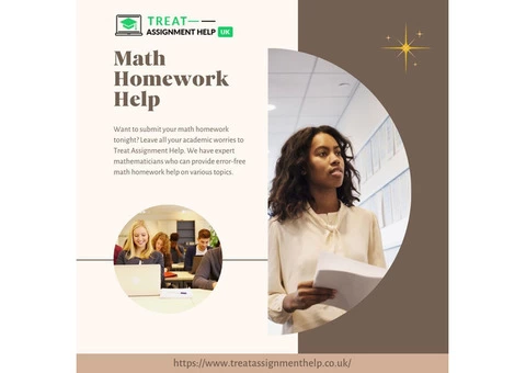 Hire A Mathematics Expert to Get Math Homework Help