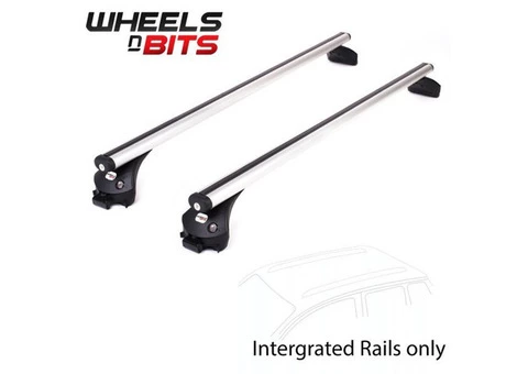 BLACK STEEL ROOF RACK FOR INTEGRATED BARS BMW