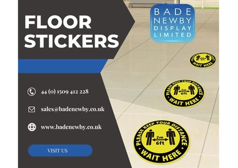 How Our Floor Stickers Work As A Unique Directional Tool