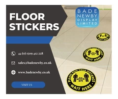 How Our Floor Stickers Work As A Unique Directional Tool