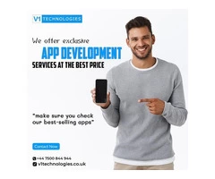 We offer exclusive app development services - V1 Technologies