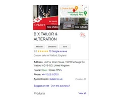 Best  Wedding Dress Alterations in Watford