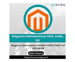 Magento Maintenance in USA, India, UK - Evrig Solutions
