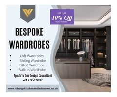 Get 40% Off On Bespoke Wardrobes By Vdesign