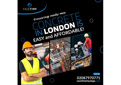 Ready Mix Concrete Supplier London Save Time Concrete