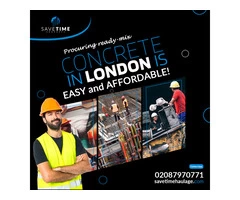 Ready Mix Concrete Supplier London Save Time Concrete