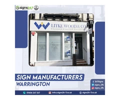 Sign Manufacturers Warrington