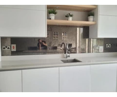 Mirror Glass Splashbacks Kitchen