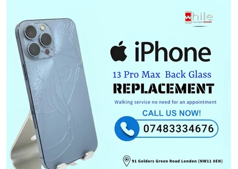 Apple iPhone Back Glass Replacement At Lowest Price Ever