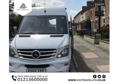 Railway replacement coach Birmingham | HS2 Travel Services Ltd