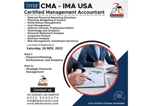 Become CMA - Certified Management Accountant ????