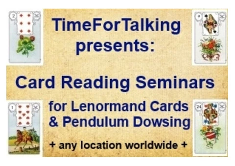 Card Reading Seminars for Lenormand Cards and Pendulum Dowsing Edinburgh, Lenormand Cards - 2/5