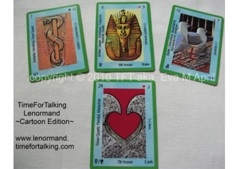 Card Reading Seminars for Lenormand Cards and Pendulum Dowsing Edinburgh, Lenormand Cards - 3/5