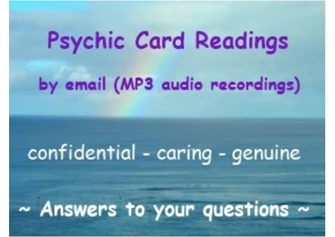 Psychic Readings by audio email London, Psychic Card Readings by audio email - 3/3