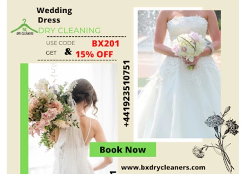 Hire BX Dry cleaners for Professional Wedding Dress cleaning service - 4/4