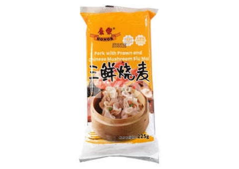 Prawn And Chinese Mushroom in Japanese supermarket London.