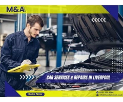 Book a Cheapest car repair Liverpool - M and A Motors