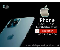 Apple iPhone Back Glass/Rear Glass Replacement Service London - While You Wait Repairs