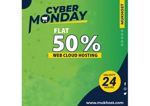 Web hosting cyber Monday sale