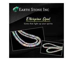 Ethiopian Opal Gemstone Beads for Making Jewelry | My Earth Stone