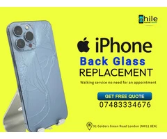 Apple iPhone Back Glass/Rear Glass Replacement Service London - While You Wait Repairs