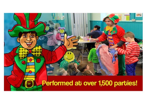 London party hire CLOWN MAGICIAN Childrens Entertanier Face Painter Balloon modeller - 5/8