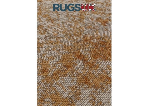 Dara Flatweave Rug by Asiatic Carpets in Terracotta Design - 3/8