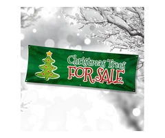 Christmas PVC Banner Printing in UK Christmas Banner Design