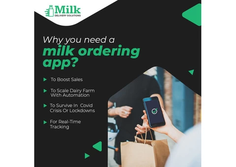 Mobile App for Milk Delivery