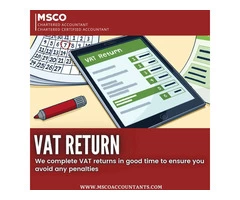 Worried About Vat Tax Return? Contact MSCO Accountants