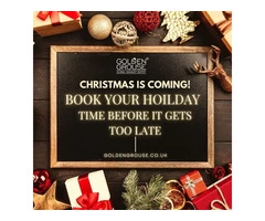 Christmas is Coming! Book your holiday time - Golden Grouse
