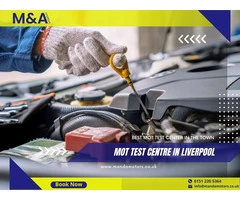 MOT Service Center near me - M and A Motors