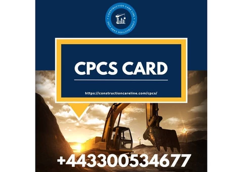 CPCS Card | Construction Careline