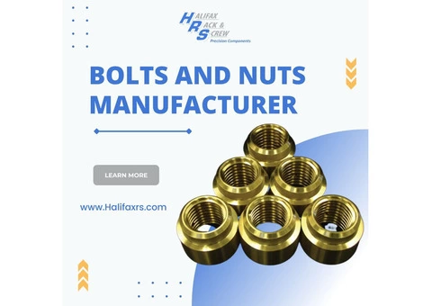 Bolts and Nuts Manufacturer | Halifax Rack & Screw