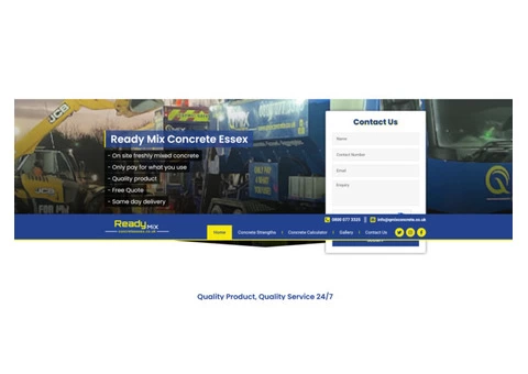 Ready Mix Concrete Essex - High quality and affordable concrete in Essex and surrounding areas - 1/10
